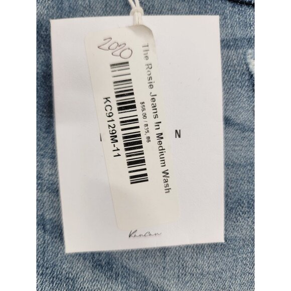 KanCan Womens Size 11/29 High Rise Super Skinny Rosie Medium Wash Button Fly - Picture 5 of 10